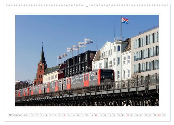 Produktbild: Hamburger Impressionen 2026 (hochwertiger Premium Wandkalender 2026 DIN A2 quer), Kunstdruck in Hochglanz
