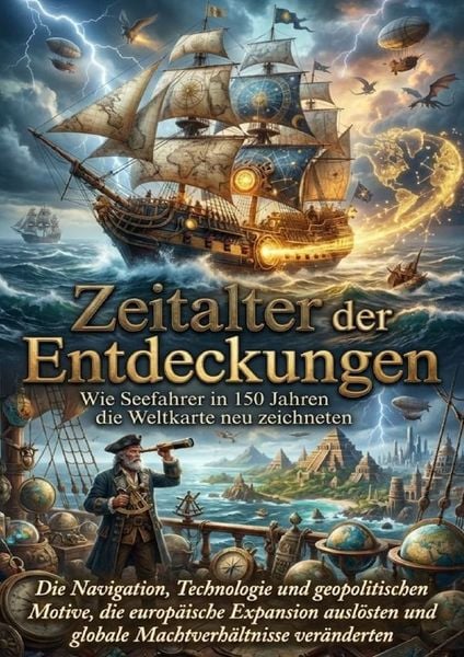 Zeitalter der Entdeckungen: Wie Seefahrer in 150 Jahren die Weltkarte neu zeichneten, Taschenbuch von Lina Krüger, Epubli, 9783565168965