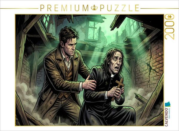 CALVENDO Puzzle Der Geistliche verliert jeden Lebensmut | 2000 Teile Lege-Größe 90 × 67 cm Foto-Puzzle für glückliche Stunden