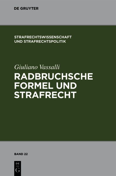 Produktbild: Radbruchsche Formel und Strafrecht