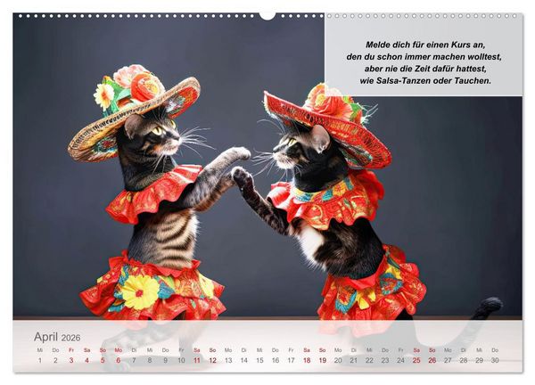 Produktbild: Endlich erfolgreich geschieden (Wandkalender 2026 DIN A2 quer), CALVENDO Monatskalender