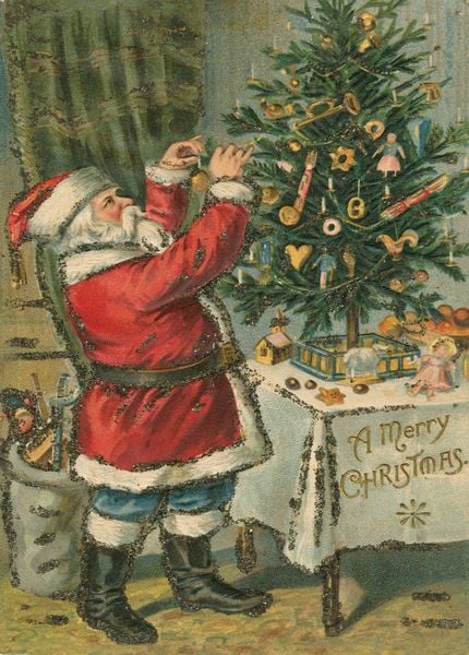 Produktbild: John Derian Paper Goods: Santa Trims the Tree 1,000-Piece Puzzle