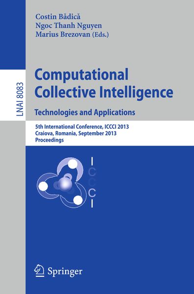 Produktbild: Computational Collective Intelligence. Technologies and Applications