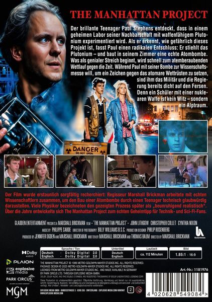 Produktbild: The Manhattan Project - Der atomare Alptraum