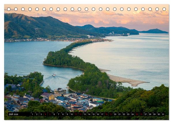 Produktbild: Kaleidoskop Japan (Tischkalender 2026 DIN A5 quer), CALVENDO Monatskalender