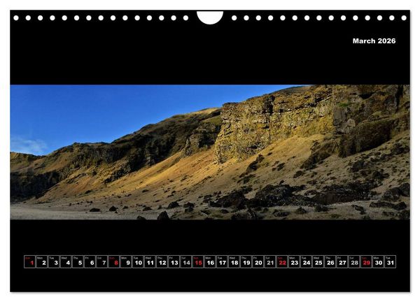 Produktbild: Iceland - Panoramic photographies (Wall Calendar 2026 DIN A4 landscape), CALVENDO 12 Month Wall Calendar