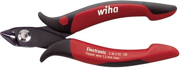 Produktbild: Wiha 26833 Elektronik- u. Feinmechanik Schr&auml;gschneider ohne Facette 138mm