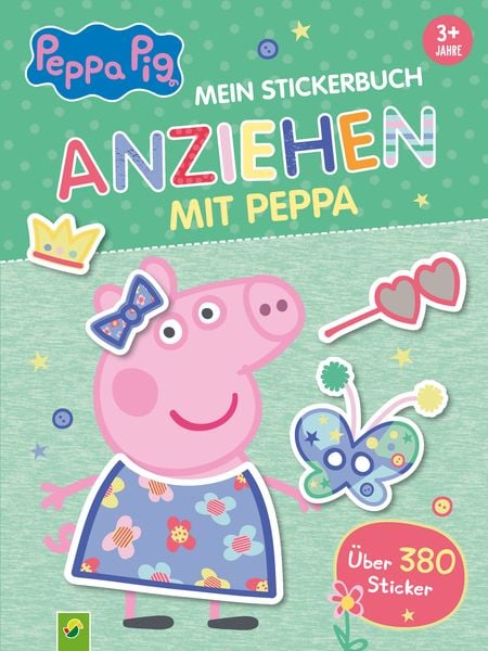 Produktbild: Peppa Pig Mein Stickerbuch Anziehen mit Peppa ab 3 Jahre