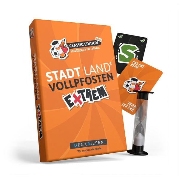Produktbild: DENKRIESEN - STADT LAND VOLLPFOSTEN&reg; - Extrem - CLASSIC EDITION - "Intelligenz i