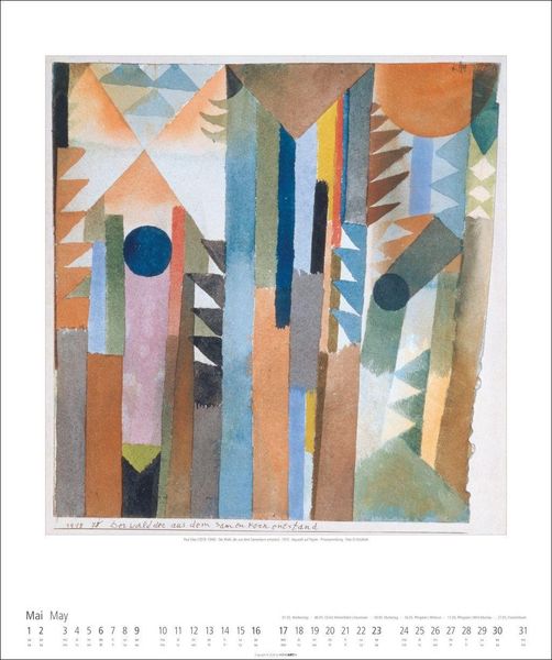 Produktbild: Paul Klee Kalender 2027