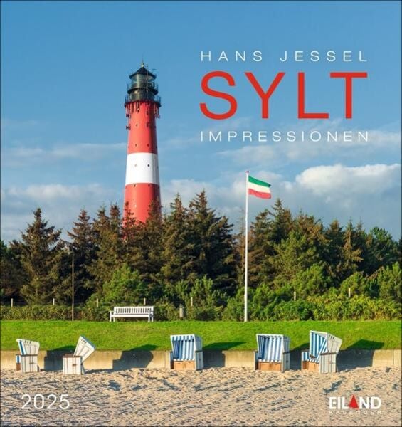 Sylt Impressionen Postkartenkalender 2025