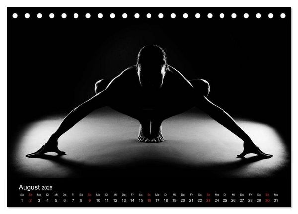 Produktbild: Kunstakt (Tischkalender 2026 DIN A5 quer), CALVENDO Monatskalender