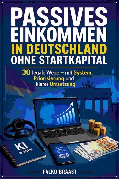 Produktbild: Passives Einkommen in Deutschland ohne Startkapital
