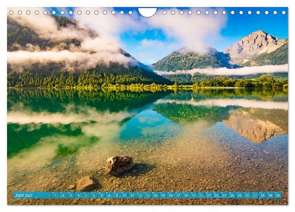 Produktbild: Alpenseen - Berge im Spiegel (Wandkalender 2027 DIN A4 quer), CALVENDO Monatskalender
