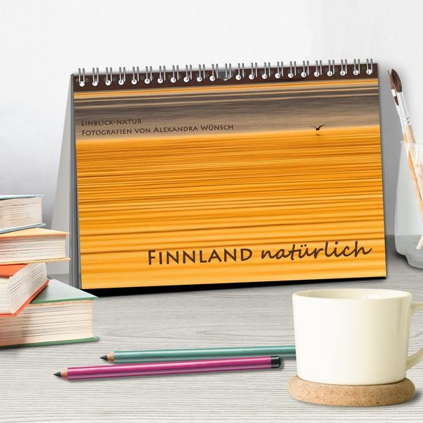 Produktbild: Einblick-Natur: Finnland nat&uuml;rlich (Tischkalender 2026 DIN A5 quer), CALVENDO Monatskalender