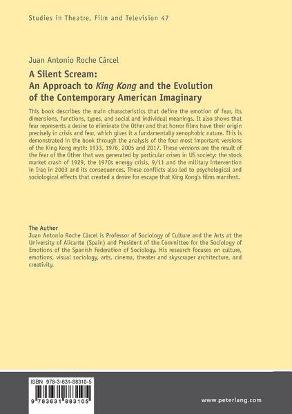 Produktbild: A Silent Scream: An Approach to &laquo;King Kong&raquo; and the Evolution of the Contemporary American Imaginary