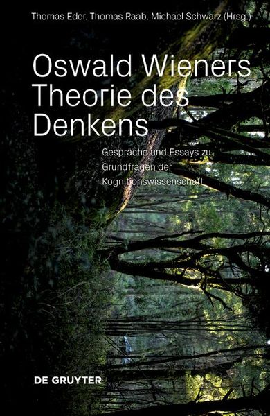 Produktbild: Oswald Wieners Theorie des Denkens