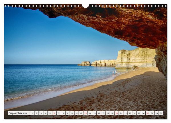 Produktbild: Algarve zum Tr&auml;umen (Wandkalender 2026 DIN A3 quer), CALVENDO Monatskalender