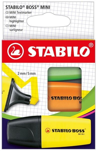 Produktbild: STABILO Textmarker BOSS MINI