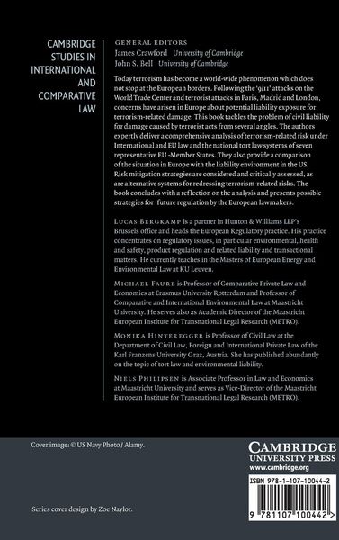 Produktbild: Civil Liability in Europe for Terrorism-Related Risk