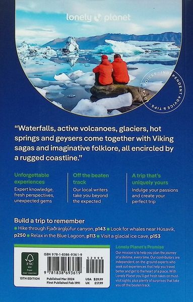 Produktbild: Lonely Planet Iceland