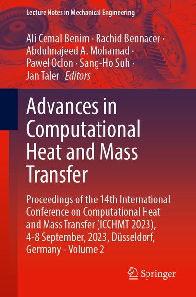 Produktbild: Advances in Computational Heat and Mass Transfer