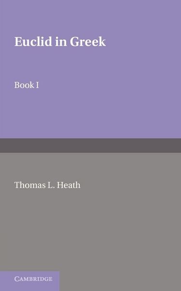 Produktbild: Euclid in Greek