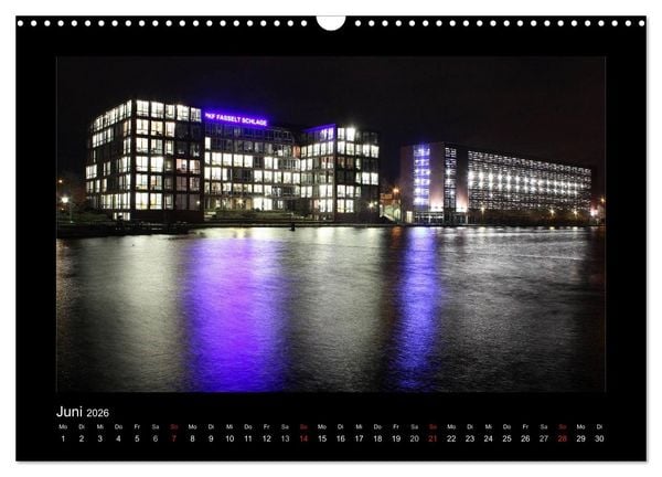 Produktbild: Extraschicht im Ruhrgebiet - Nachts ist es nicht dunkel! (Wandkalender 2026 DIN A3 quer), CALVENDO Monatskalender