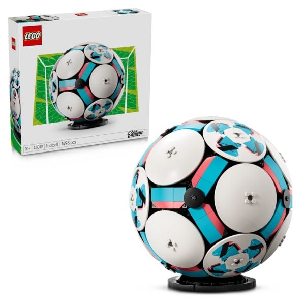Produktbild: LEGO Editions Fu&szlig;ball Modellbau mit Spielzeug Fu&szlig;ball 43019