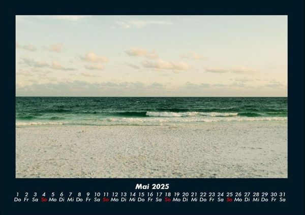 Produktbild: Meereslandschaften 2025 Fotokalender DIN A4