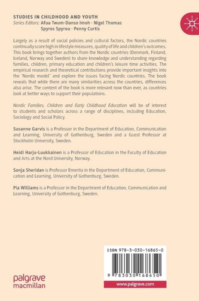 Produktbild: Nordic Families, Children and Early Childhood Education