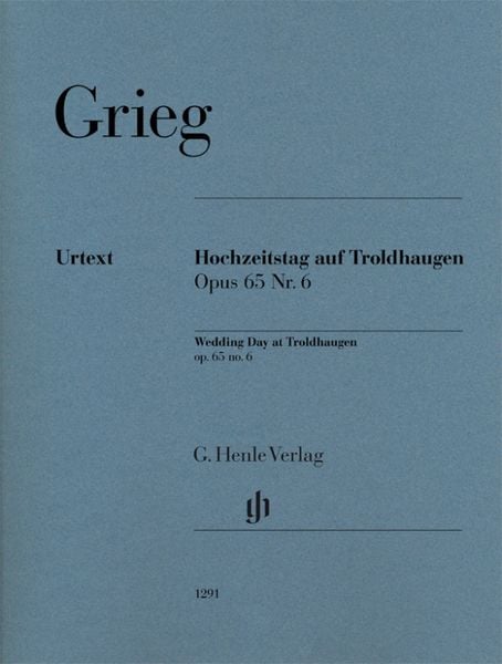 Produktbild: Edvard Grieg - Hochzeitstag auf Troldhaugen op. 65 Nr. 6
