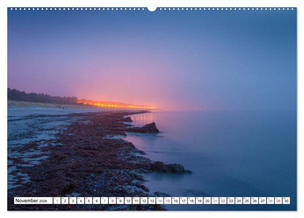 Produktbild: Insel R&uuml;gen - Die K&uuml;ste von Sellin bis Kap Arkona (Wandkalender 2026 DIN A2 quer), CALVENDO Monatskalender