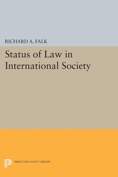 Produktbild: Status of Law in International Society
