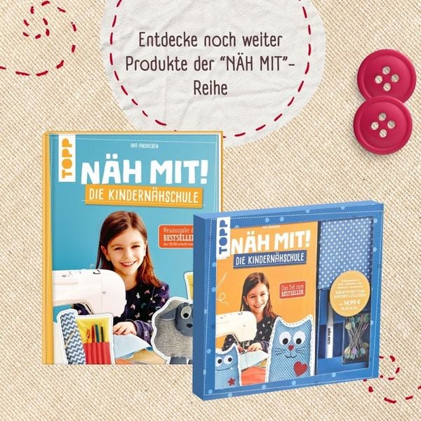 Produktbild: N&auml;h mit! Neues aus der Kindern&auml;hschule