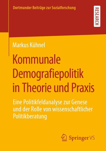 Produktbild: Kommunale Demografiepolitik in Theorie und Praxis