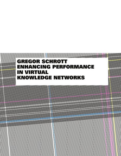 Produktbild: Enhancing Performance in Virtual Knowledge Networks