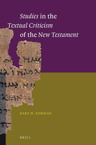 Produktbild: Studies in the Textual Criticism of the New Testament