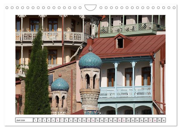 Produktbild: Tiflis - Streifz&uuml;ge durch die georgische Hauptstadt (Wandkalender 2026 DIN A4 quer), CALVENDO Monatskalender