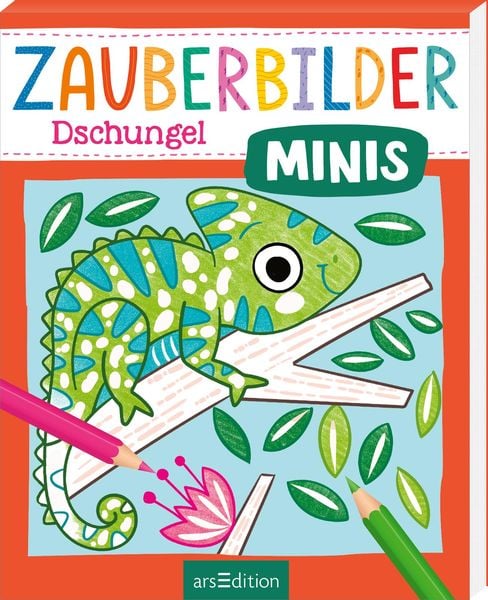 Zauberbilder Minis – Dschungel, Taschenbuch von , arsedition, 978-3-8458-5824-1