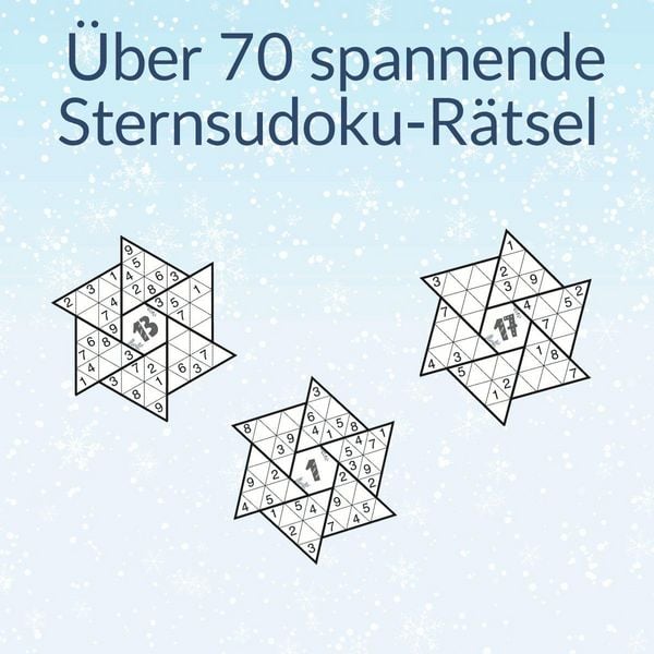 Produktbild: 24 DAYS R&Auml;TSELADVENTSKALENDER &ndash; Sternsudoku