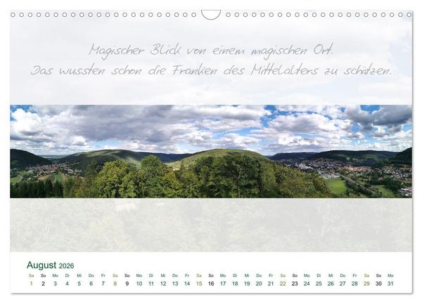 Produktbild: Main Rundblick (Wandkalender 2026 DIN A3 quer), CALVENDO Monatskalender
