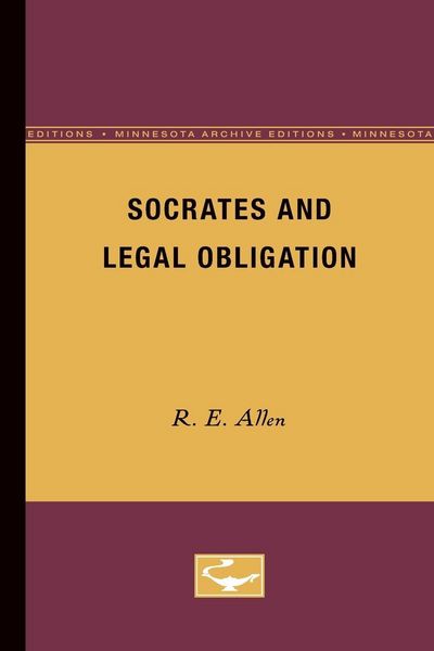 Produktbild: Socrates and Legal Obligation