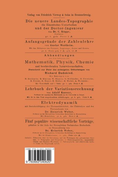 Produktbild: Leitfaden f&uuml;r die Vorlesungen &uuml;ber Darstellende Geometrie an der Herzoglichen Technischen Hochschule zu Braunschweig