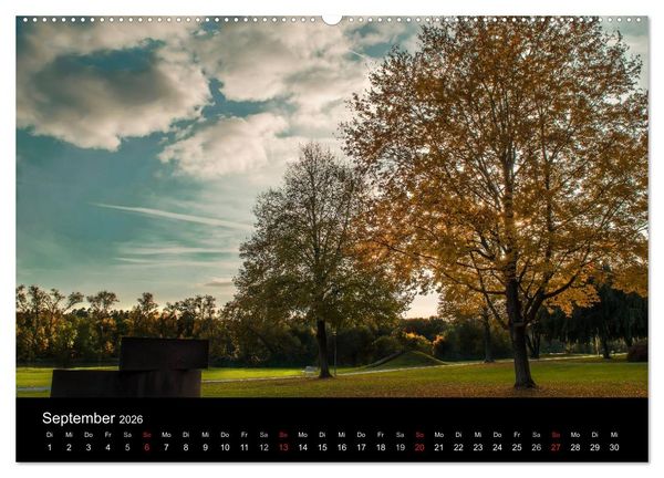 Produktbild: Hanau und Umgebung (hochwertiger Premium Wandkalender 2026 DIN A2 quer), Kunstdruck in Hochglanz