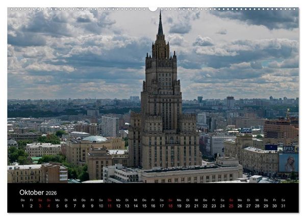 Produktbild: Moskau (hochwertiger Premium Wandkalender 2026 DIN A2 quer), Kunstdruck in Hochglanz