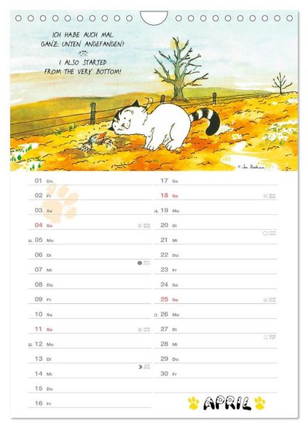 Produktbild: Kater Jacob: kleine Katzenweisheiten (Wandkalender 2027 DIN A4 hoch), CALVENDO Monatskalender
