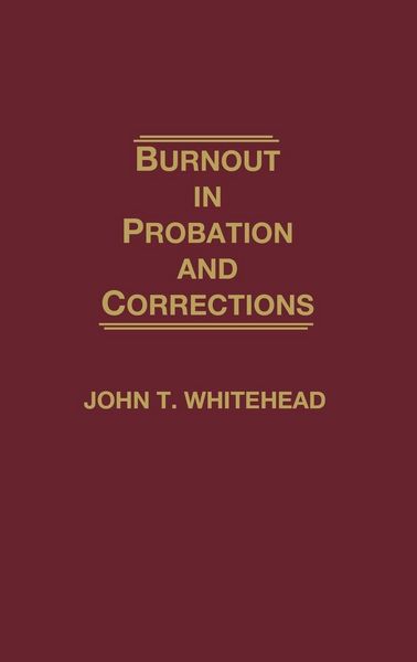 Produktbild: Burnout in Probation and Corrections