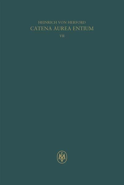 Produktbild: Catena aurea entium, Buch VII