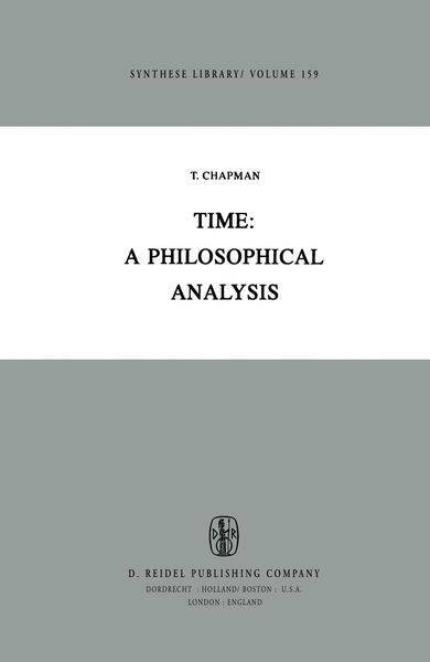 Produktbild: Time: A Philosophical Analysis